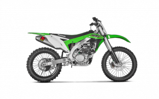 Akrapovic Racing Line Titanium Compleet Systeem zonder E-keur Kawasaki KX450F 2016-2018